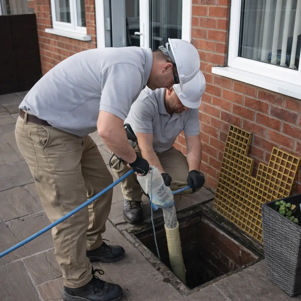 Blocked drain repair service in Oxford